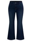 Jeans Femininos Hanna Nikole Flare - Cintura Alta - Tamanho Plus