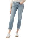Jeans Silver Jeans Co. Namorado, cintura média, pernas magras