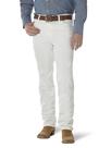 Jeans Wrangler Cowboy Cut Slim Fit brancos para homens 36 L x 34 L Jeans Wrangler Cowboy Cut Slim Fit brancos para homens 36 L x 34 L
