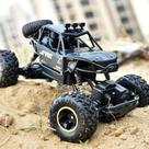 Jeep de Controle Remoto Rally Off-Road Tração 4x4 2 Motores