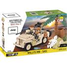 Jeep Willys SAS 180 Pçs Blocos De Montar Cobi