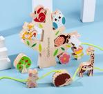 Jenga Educação Infantil - brinquedo de equilíbrio -empilhar animais, floresta Infantil, criatividade Jenga Educação Infantil - brinquedo de equilíbrio -empilhar animais, floresta Infantil, criatividade