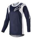Jersey Alpinestars Racer Hoen - Night Navy/White - Tamanho 2X