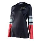 Jersey Troy Lee Designs GP Warped para Mulheres Carvão LG