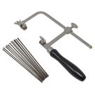 Jeweler's Saw Frame Megacast em estilo alemão com 144 lâminas