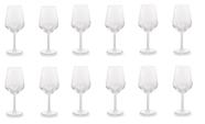 Jg 12 Taças Vinho e Agua Allegra Vidro 490ml Pasabahce Wilko