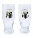 Jg 2 Copos De Vidro 350ml Santos Jg 2 Copos De Vidro 350ml Santos
