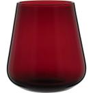 JG 2PÇ COPO HOME&CO COMODORE VIDRO 400ml 10x9x9cm VERMELHO