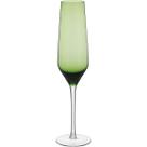 JG 2PÇ TAÇAS CHAMPANHE HOME&CO BALLET VIDRO 195ml 26x7x7cm VERDE