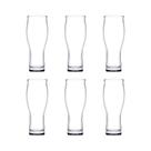 JG 6 COPOS P/ CERVEJA E CHOPP EM VIDRO PASABAHCE 600ml A21cm