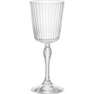 Jg.6 Taças Coquetel em Cristal Rocco America Transpar.240ml