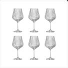 Jg.6 Taças p/Vinho em Cristal Tulipa Optic Transpar.450ml Jg.6 Taças p/Vinho em Cristal Tulipa Optic Transpar.450ml