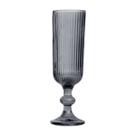 Jg.6 Taças para Champagne em Vidro Cameratta Cinza 160ml Jg.6 Taças para Champagne em Vidro Cameratta Cinza 160ml