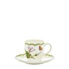 Jg 6 xicaras/pires cafe fruits and flowers - Royal Porcelain Jg 6 xicaras/pires cafe fruits and flowers - Royal Porcelain
