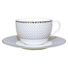 Jg 6 Xicaras/pires Cha Boston - ROYAL PORCELAIN