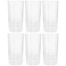 Jg c/ 6 copos altos cristal calcuta 370ml Jg c/ 6 copos altos cristal calcuta 370ml
