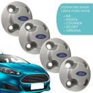 Jg Calotinha Central tampa meio de roda ford KA ESCORT FIESTA ARO 13 14 15