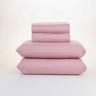 Jg cama casal micropercal liso 4 peças andreza