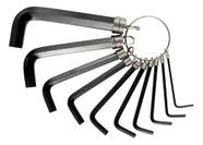 Jg Chave Allen Com 10 Pçs Com Argola 1,5 10 Mm 3ln - Eda