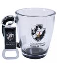 Jg Com Uma Caneca De Vidro E Um Abridor De Garrafas 370ml Vasco