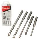 Jg de Brocas Sds-plus P/ Concreto 5 Peças Makita Original