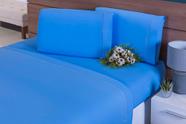 Jg Lençol Viúva 3peça 128x188x30 100%algodão 200fio