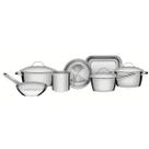 Jg. panelas aco inox 7 pcs allegra tramontina