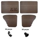 Jg revest de porta fusca .../77 c/ bolsa marrom + 60 0024869 60 0024868 7000-mr