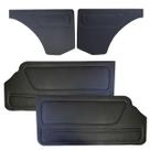Jg revestimento porta dianteira/traseira voyage gl gls 89/94 preto + 7073-kp 7080