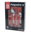 Jg Talher 16pç Faqueiro Colher Garfo Faca Casa Ashoria Inox