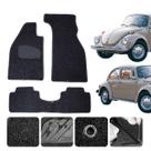 Jg Tapete Carro Fusca TODOS MODELOS Capacho Luxo Impermeável Linha robusta Cor Preta