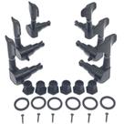 JG Tarraxa baixo 6 cordas 3x3 preto JB61 BK blindada quadrad JG Tarraxa baixo 6 cordas 3x3 preto JB61 BK blindada quadrad