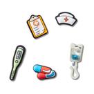 Jibbitz Assistência Médica Pack Com 5 Peças Único