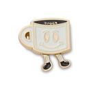 Jibbitz Caneca Rosto Feliz Esmaltada Único