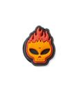 Jibbitz Crocs Caveira Flamejante Multicolor