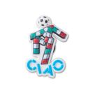 Jibbitz Mascote da FIFA Ciao Itália Único Jibbitz Mascote da FIFA Ciao Itália Único
