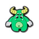 Jibbitz Monstro Verde de Chifres Único