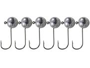 Jig Head Esférico 50g (Anzol 4/0) - Chumbadas Oficial - 6 Unidades