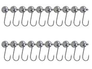 Jig Head Facetado 20g (Anzol 2/0) - 20 Unidades