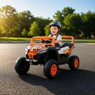 Jipe Carro Elétrico UTV XR7 Bateria 12 volts Controle Remoto Som e Luz