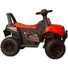 Jipe Elétrico Infantil 12V Vermelho com Controle Remoto Luz e Som Presente Crianças