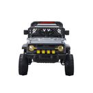 Jipe Elétrico Infantil Bang Toys N6 Com Controle Remoto Cinza 12v