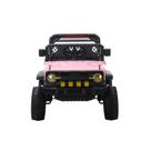 Jipe Elétrico Infantil Bang Toys N6 Com Controle Remoto Rosa 12v