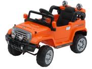 Jipe Elétrico Infantil Trilha 12V Laranja Bel