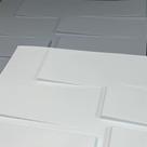 JK Kit 12 Placas 3D 50x50cm Dubai Cinza