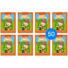 João e o Pé de Feijão - Kit 50 Livrinhos Lembrancinha de Festa Sacolinha Aniversário João e o Pé de Feijão - Kit 50 Livrinhos Lembrancinha de Festa Sacolinha Aniversário
