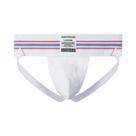 Jockstrap Masculino Com Cintura Larga De 3 Polegadas, Pouch De Malha Elástica, Cueca Sexy Para