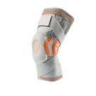 Joelheira Compressão Estabilizador Esportivo Silicone Gel com Faixa Ajustável Suporte para Joelho