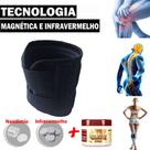 Joelheira de Compressão Magnética Infravermelho P/ Artrite Artrose + Creme + Bolsa