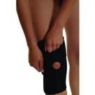 Joelheira de Neoprene Ajustável Com Suporte para Rótula e Reforço Lateral Tamanho Único - Dilepé